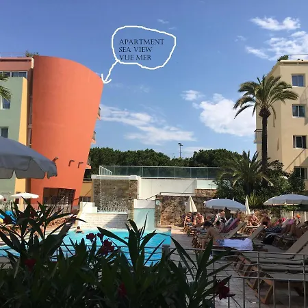 Penthouse Vue Mer Avec Rooftop,Jacuzzi,Et Parking Prive Antibes Buitenkant foto