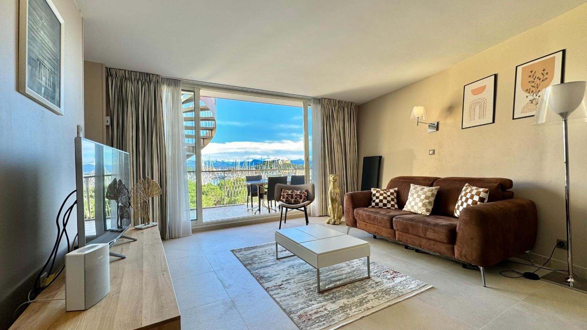 Penthouse Vue Et Jacuzzi Privé Appartement Antibes